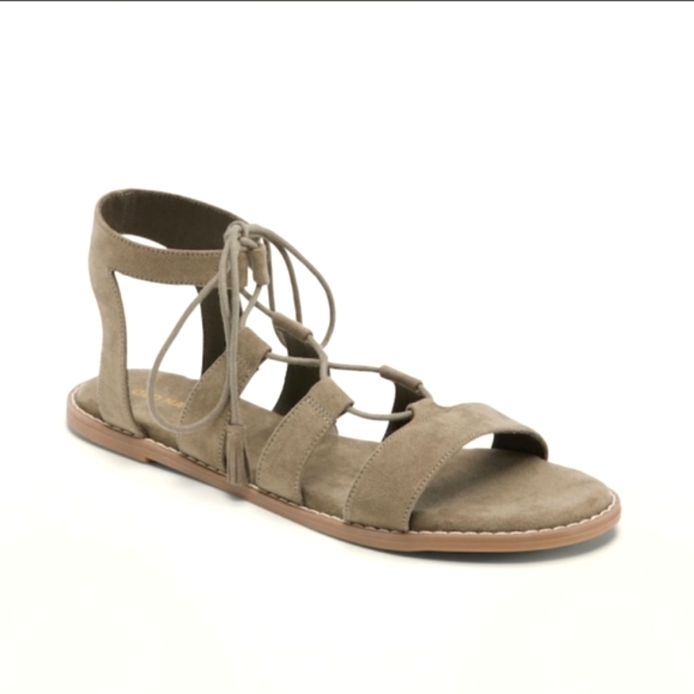 (Worn once) Khaki Olive Green Gladiator Sandals Old Navy (9.5)